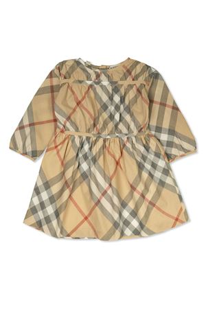 beige cotton dress BURBERRY KIDS | 8090096A2205